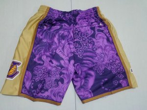 NBA Lakers limit just don shorts Violet